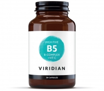 Viridian High Five B5 B-Complex plus Vitamin C 30 Capsules