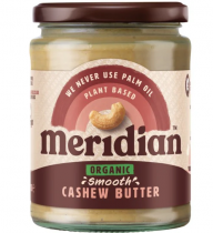 Meridian Organic Smooth Cashew Butter 470g