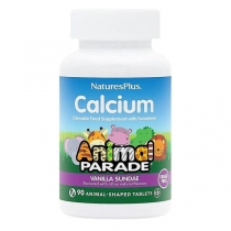 Natures Plus Animal Parade Children's Calcuim Sugar Free 90 Chewables