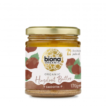 Biona Organic Hazelnut Butter Smooth 170g