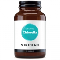 Viridian Organic Chlorella 400mg 90 Capsules