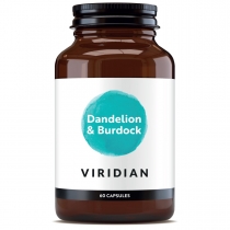 Viridian Dandelion and Burdock 60 Capsules