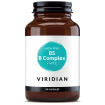 Viridian High Five B5 B-Complex + Vitamin C 90 Capsules