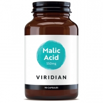 Viridian Malic Acid 500mg 90 Veg Capsules