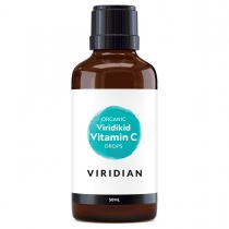Viridian Organic Viridikid Vitamin C Drops 50ml