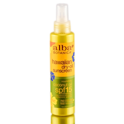 alba botanica hawaiian dry oil sunscreen